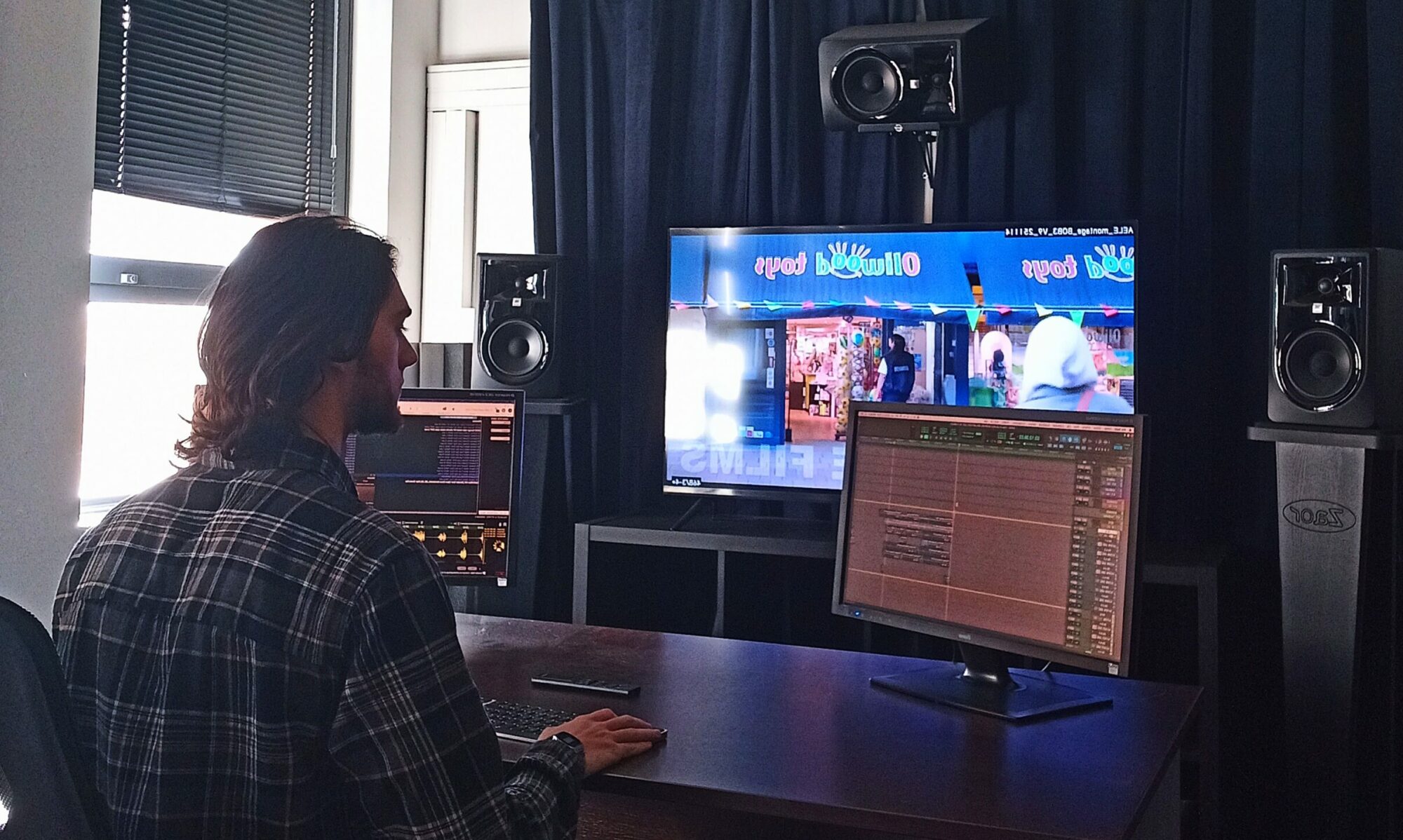 Travail sur long métrage cinéma